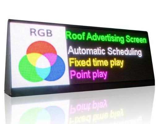 Prezzo buono Scatola di schermo LED per auto all'aperto con modalità di controllo asynchrone Il futuro della pubblicità all'aperto in linea