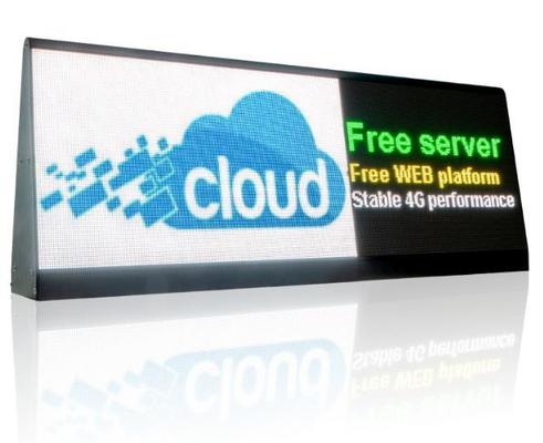 Display di segnale LED per auto a tensione continua 5V con configurazioni 1R1G1B e risoluzione dello schermo 192*64 punti