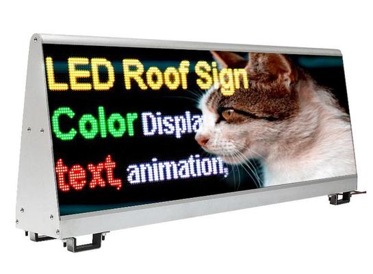 Cartellone LED per auto a controllo asincrono personalizzabile con risoluzione dello schermo 192*64 punti