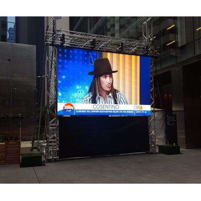 Distanza di visualizzazione di 3-50m Scegli Display LED a noleggio con Pixel Pitch di 2,604mm e Dimensioni del cabinet di 500*500mm