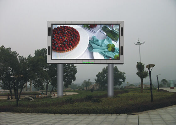 Prezzo buono Display LED a colori P4 per esterni con cabinet in alluminio pressofuso, protezione frontale IP65 e alta frequenza di aggiornamento per il funzionamento in linea