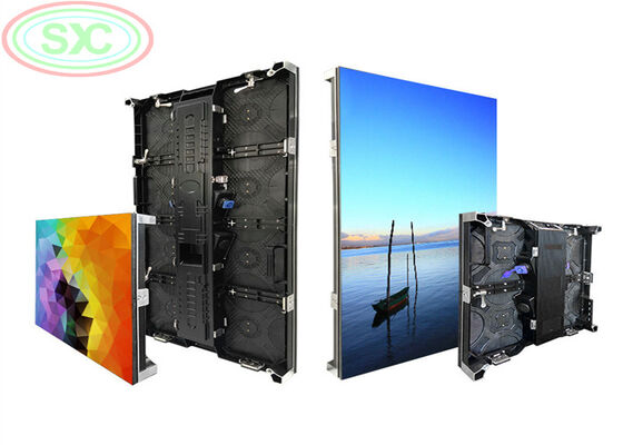 Prezzo buono Display a LED a noleggio con dimensioni modulari di 256 x 128 millimetri e risoluzione di 64 x 32 punti che forniscono immagini per le aziende pubblicitarie in linea