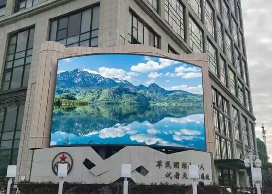 Alto luminosità LED schermo pubblicitario Full Color Outdoor installazione fissa P10 P8 P6 P5 LED Billboard
