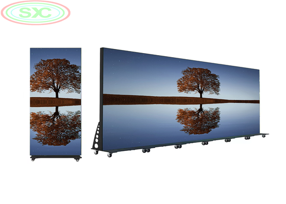 Display a LED a noleggio progettato con 1920 x 640 millimetri di dimensione e 1500 Cd per metro quadrato luminosità per interni