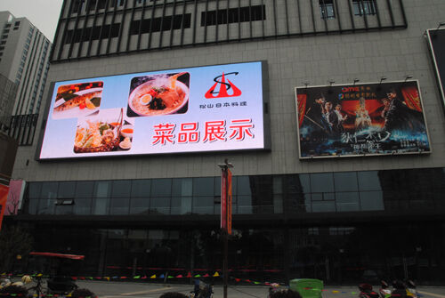 Display LED a colori per esterni e pubblicità P8 P10 P5 P6 Display LED esterno a installazione fissa con frequenza di aggiornamento 3840hz