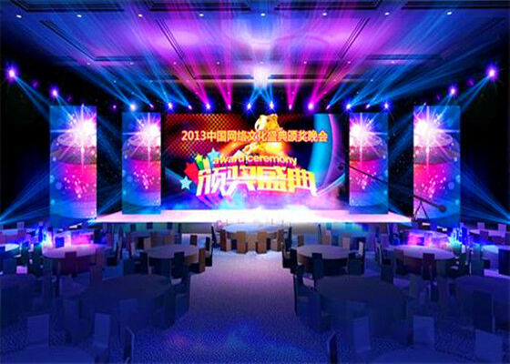 P3.9 Display LED a colori pieni all'aperto e all'interno con armadio da 500x500 mm e frequenza di aggiornamento 3840hz