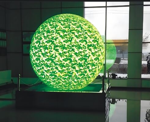 Video Text Image Display Sphere Screen LED UL Certified Energy LED Display for Sustainable Advertising and Communication