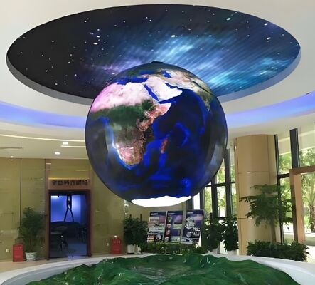 Prezzo buono Con certificazione CE schermo LED sfera dotato di chip Epistar LED adatto al centro commerciale Eventi display pubblicitari dinamici In linea