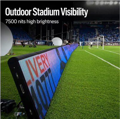 Prezzo buono P8 SMD Stadium LED Display con luminosità 6500cdm2 Materiale in acciaio laminato a freddo che garantisce le prestazioni negli stadi all'aperto In linea
