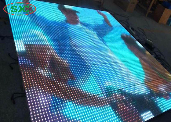 Prezzo buono 500x1000mm Indoor LED Stage Dance Floor Screen 4,81mm Pixel a colori In linea