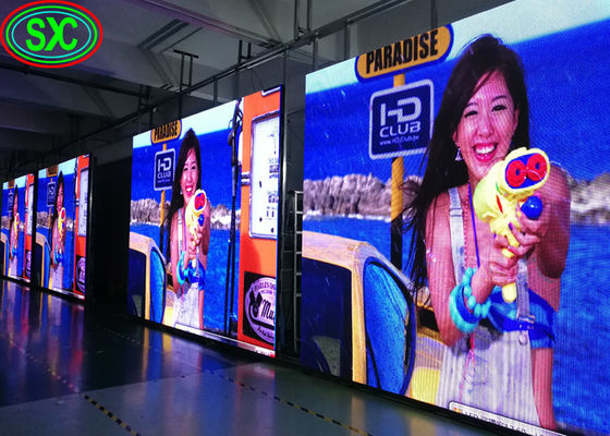 Prezzo buono Full Color Stage Background LED Screen 4,81mm Video Wall HD Large Screen full color indoor led display in linea