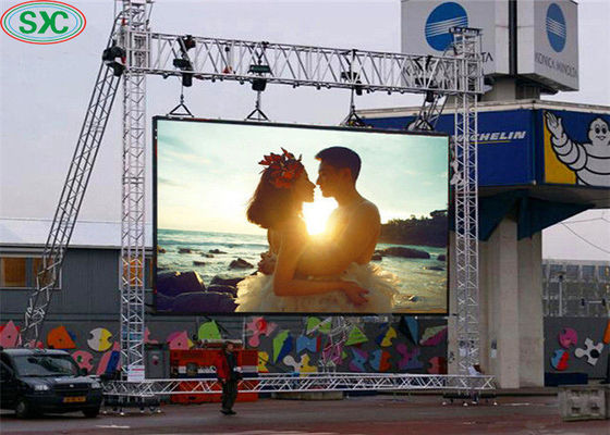 Prezzo buono di colore pieno p6 grande LED video affitto all'aperto della visualizzazione di alta definizione in linea
