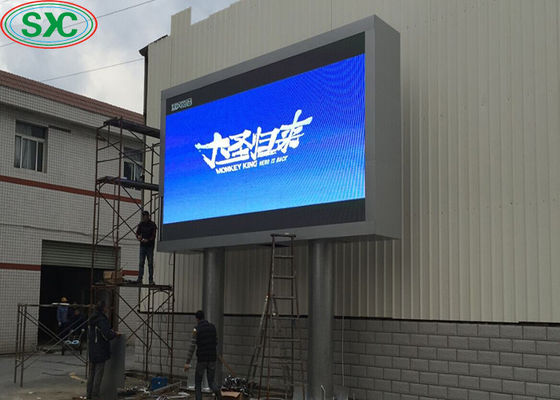 Prezzo buono 1/8 di esposizione della struttura della colonna della parete dello schermo TV di pubblicità di colore pieno LED di ricerca P6 in linea