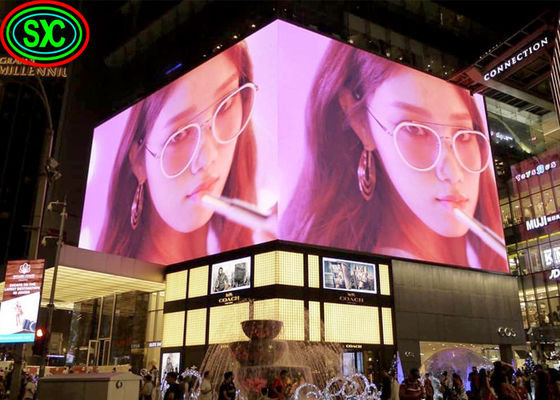 Prezzo buono Noleggio su misura grande display LED pubblicitario esterno a colori 1R1G1B in linea