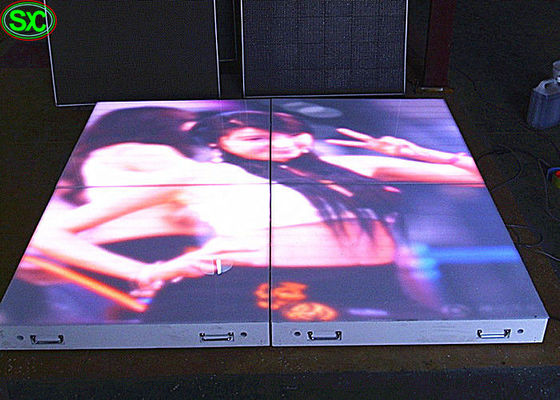 Prezzo buono Esposizione locativa pista da ballo interattiva portatile di 3D della video LED per la festa nuziale in linea