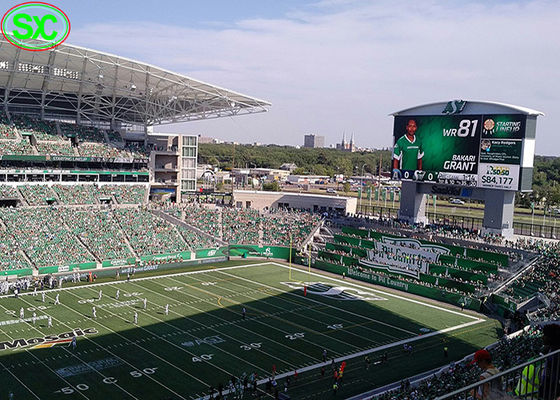 Esposizione di LED gigante all'aperto dello stadio di baseball P6 5 anni di garanzia, esposizione principale sport