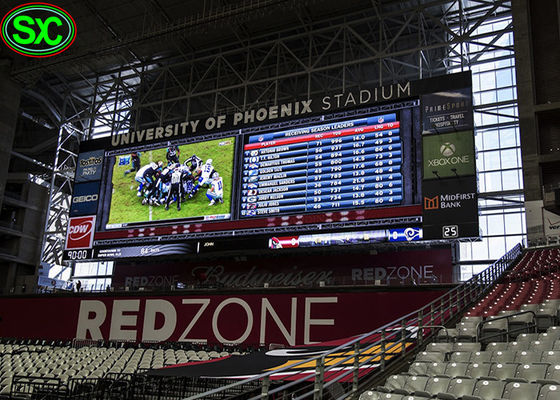 Prezzo buono l'alto grande stadio di luminosità p10 ha condotto l'esposizione per trasmettere per radio gli sport video in linea