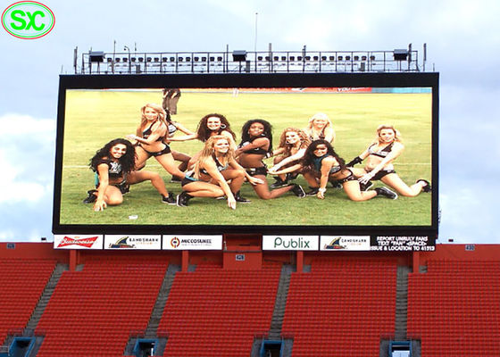 Prezzo buono Tabelloni per le affissioni dell'esposizione di LED dello stadio di football americano P10 che annunciano controllo di WIFI in linea