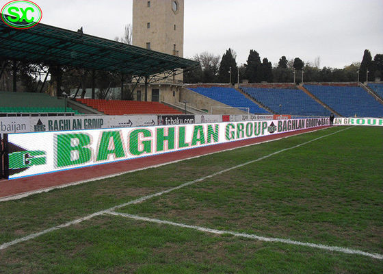 L'esposizione di LED dello stadio di football americano di P10 RGB, il livello 5000hz la velocità di rinfrescamento una garanzia da 5 anni