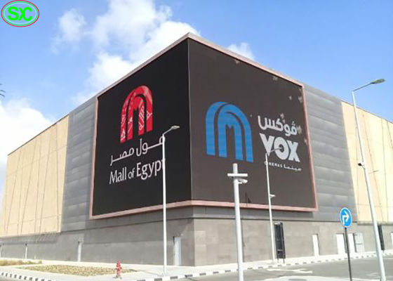 P6 schermo in alluminio a stampo a LED impermeabile all'aria aperta a colori