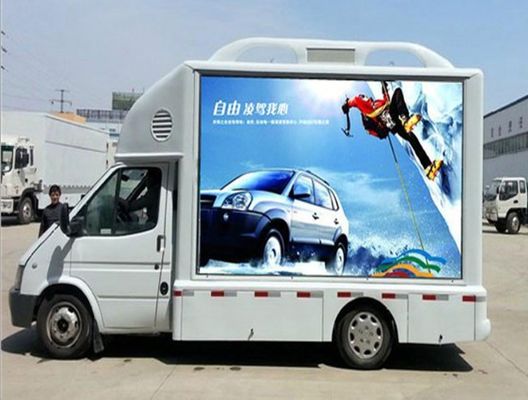 Prezzo buono Funzione mobile della video esposizione del chip della metropolitana di colore pieno dell'esposizione di LED del camion SMD2121 in linea