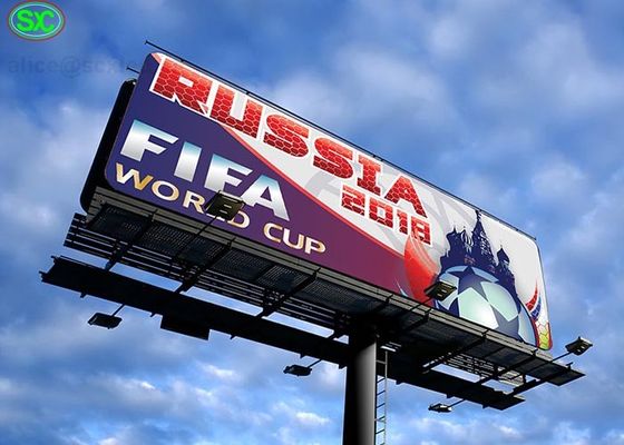 progettazione ultra sottile del corpo del tabellone per le affissioni dello schermo dei pixel LED di 6mm per la coppa del Mondo della FIFA