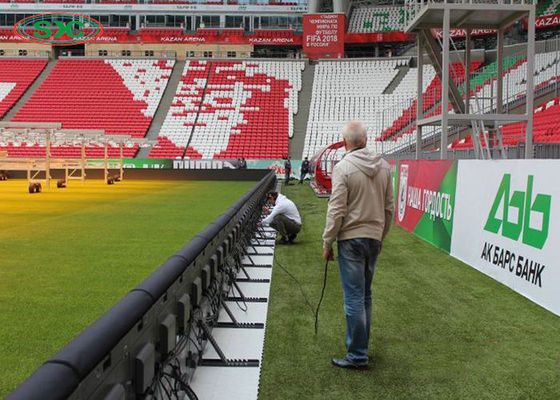 Perimetro dello stadio sportivo schermo a LED all'aperto P8 a colori pieni impermeabile