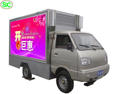 Prezzo buono Frame per secondo all'aperto mobile dell'esposizione di LED del camion di P4 HD 60Hz 5 anni di garanzia in linea