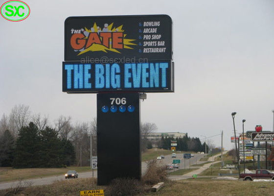 La pubblicità impermeabile all'aperto P6 ha condotto l'esposizione con il pannello di pubblicità principale all'aperto di alta immagine della definizione