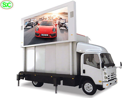 Prezzo buono Schermo locativo mobile impermeabile P3.91 del veicolo dell'esposizione di LED del camion con la lampada di Smd in linea