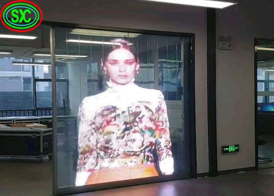 Prezzo buono P3.9 Display video a LED ultra-sottile e trasparente con elevata frequenza di aggiornamento superiore a 3840 Hz in linea