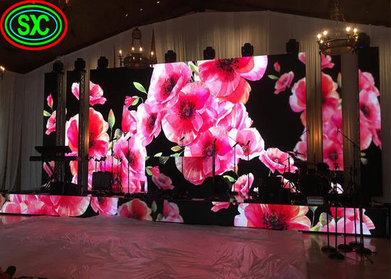 Prezzo buono Esposizione di LED locativa dell'interno della decorazione HD di nozze P2 P3 P4 128 * risoluzione 64 in linea