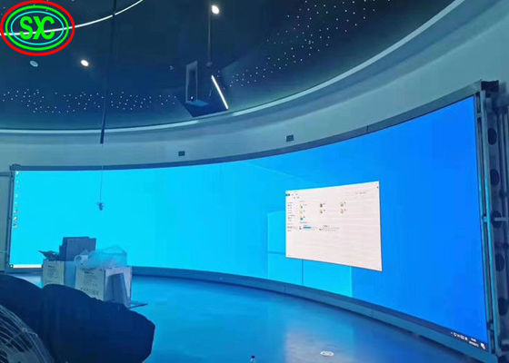 Prezzo buono Facile installare il tipo 1/16 di azionamento locativo curvo impermeabile dell'esposizione di LED ROHS in linea