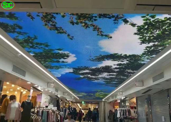 Prezzo buono Esposizione principale video soffitto principale pieghevole all'aperto della tenda della parete P5 Hd della tenda flessibile in linea