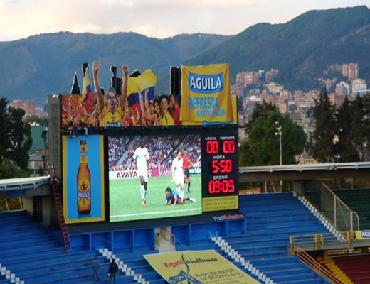 Prezzo buono Metta in mostra annunciando il tabellone all'aperto del LED dello stadio P8 60Hz con il sistema cronometrante in linea