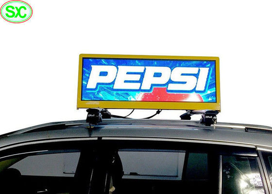 Prezzo buono Tabellone per le affissioni di pubblicità di colore pieno 3G 4G WIFI GPS del visualizzatore digitale della cima LED Del taxi di P4 P5 in linea