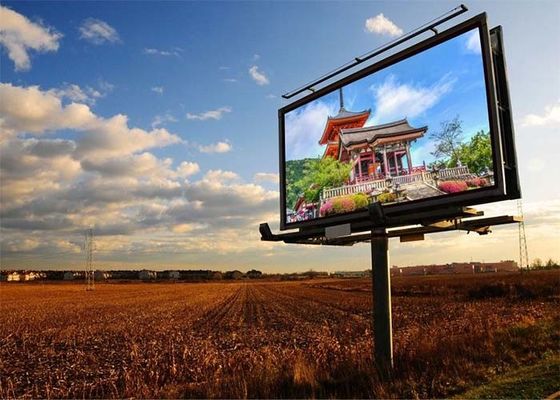 Prezzo buono P5 Display LED all'aperto a colori pieni schermo Grande angolo di visione Installazione fissa LED Billboard in linea