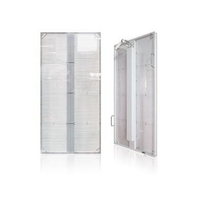 Prezzo buono Peso leggero trasparente Led Video Wall Mesh Billboard Display vetro impermeabile trasparente led video wall in linea