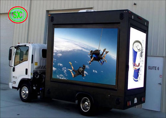 Prezzo buono Luminosità mobile dello schermo P8 5500cd/m2 di colore pieno dell'esposizione TV del segno dell'automobile LED del camion di pubblicità in linea
