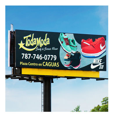 all'aria aperta impermeabile installazione fissa schermo pubblicitario a LED elettronico a colori pieni