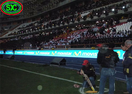 Esposizione di LED all'aperto dello stadio di P10 P8 1R1G1B 6500nits SMD3535