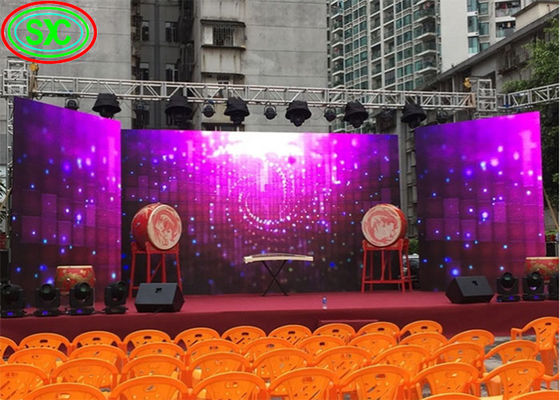Prezzo buono P8 Outdoor Acque resistenti a LED Pubblicità Scenario Display Screen SMD 3535 Full Color in linea