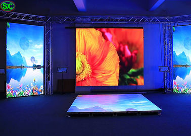 Anti esposizione di LED dell'interno di colore pieno di vibrazione 8K 4K TV P1.6 SMD1921 dello SPUTO