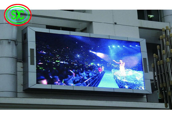 Schermo LED a colori P4 per esterni, impermeabile, pixel da 4 mm, durata 10000 ore