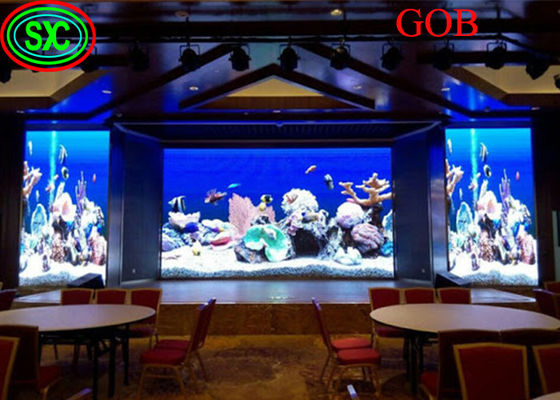 P1.875 P2 P2.5 GOB 3840HZ Indoor Full Color LED Display Per la pubblicità LED per la pubblicità
