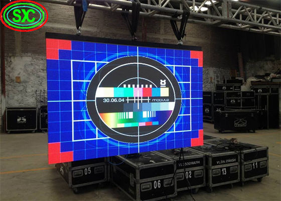 Prezzo buono Contenitore per noleggio in alluminio a fusione a stampo interno 250X250mm Display LED Video Wall P2 P3 P3.91 P4.81 in linea