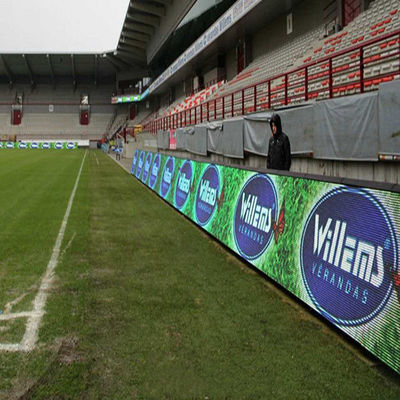 Prezzo buono I tabelloni per le affissioni del LED impermeabilizzano l'esposizione di LED di perimetro dello stadio P8 per la visualizzazione principale perimetro locativo dello stadio di football americano in linea