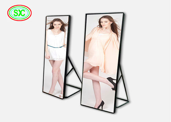 Indoor P2.5 full color Display a specchio LED Wireless USB 4G WiFi Smart Control Poster