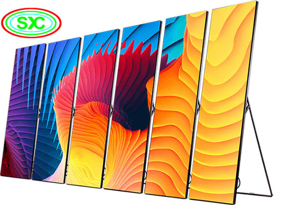 SMD2121 1200cd/sqm P2.5 ha condotto il movimento e l'installazione facili del sistema dello schermo 3G 4G del manifesto