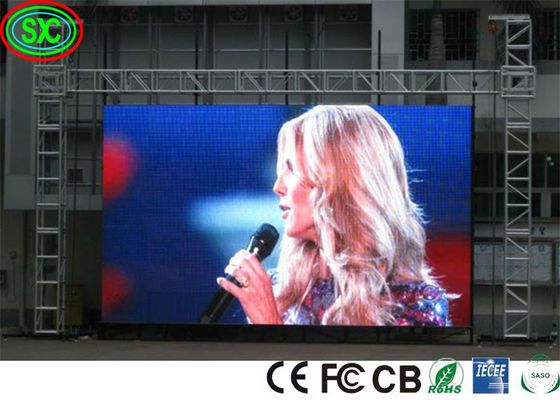 Prezzo buono FCC IECEE 6000cd 40000dots/sqm 1R1G1B schermi a led a colori in linea